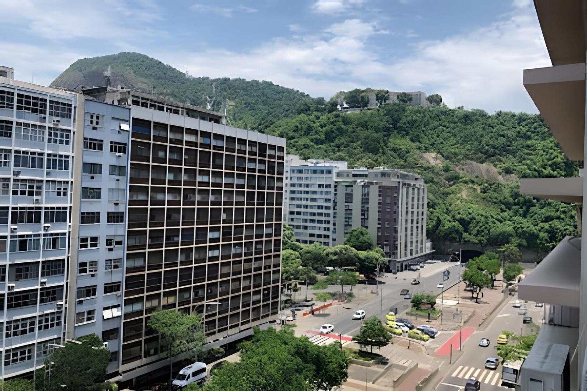 ריו דה ז'ניירו Apartamento Em Copacabana Com Vista Lateral Do Mar מראה חיצוני תמונה